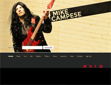 Tablet Screenshot of mikecampese.com